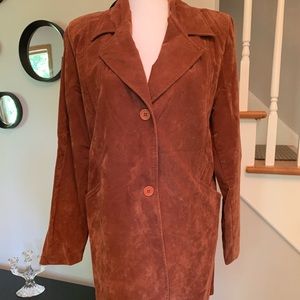 Velvet caramel jacket